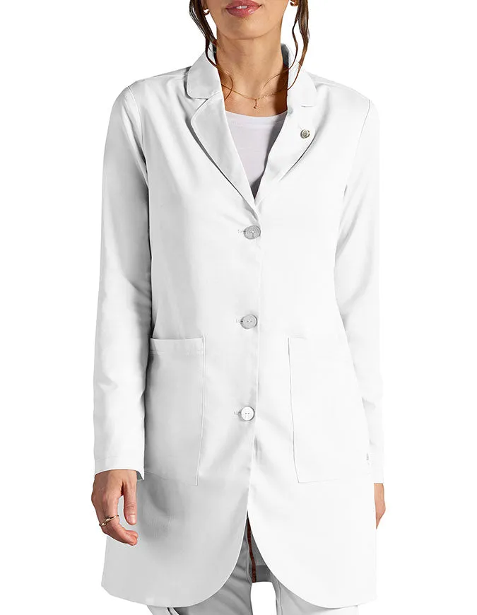 Healing Hands X Dr. Kwane Women's Vera 34 Modernist Lab Coat
