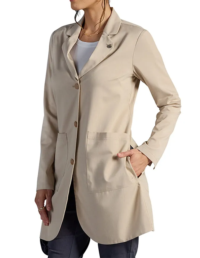 Healing Hands X Dr. Kwane Women's Vera 34 Modernist Lab Coat