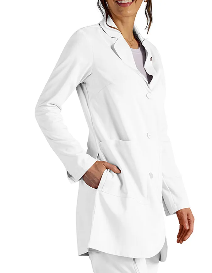 Healing Hands X Dr. Kwane Women's Vera 34 Modernist Lab Coat