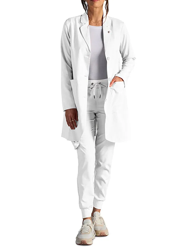 Healing Hands X Dr. Kwane Women's Vera 34 Modernist Lab Coat