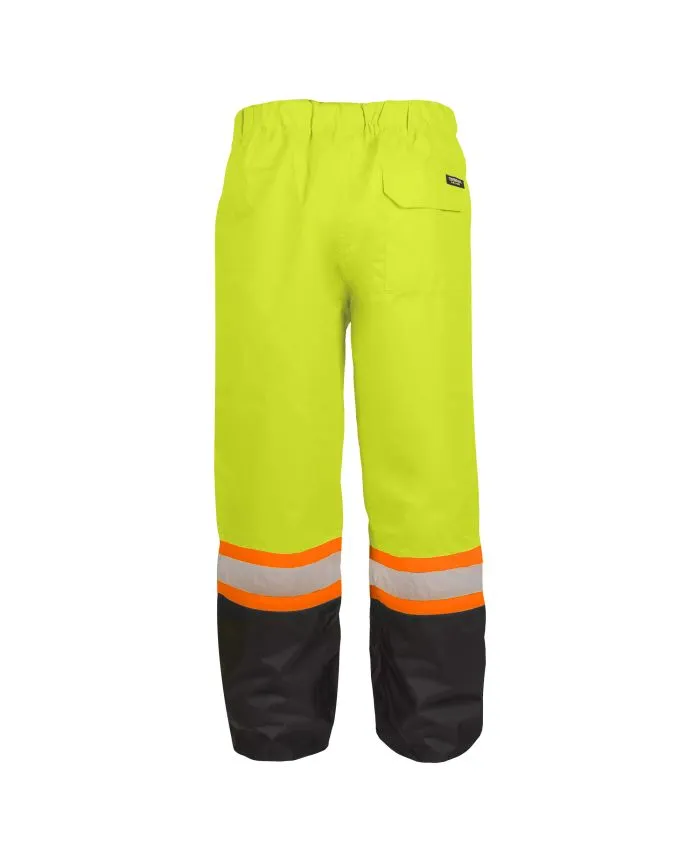 Hi-Vis 300 Deniers Rain Pants by TERRA Workwear - Style 116520P