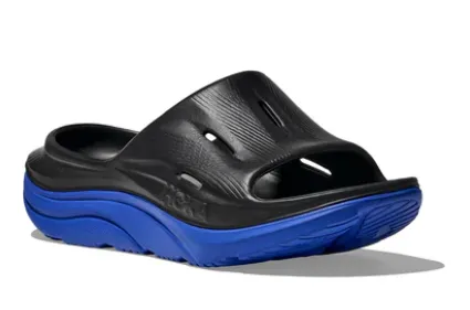 Hoka Ora Recovery Slide 3 - Black/Ultramarine