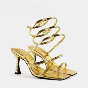 Katniss Wrap Around Gladiator Sandals - 3 Colors