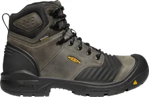 'Keen Utility' Men's 6" Portland EH WP Carbon-Fiber Toe - Magnet / Black