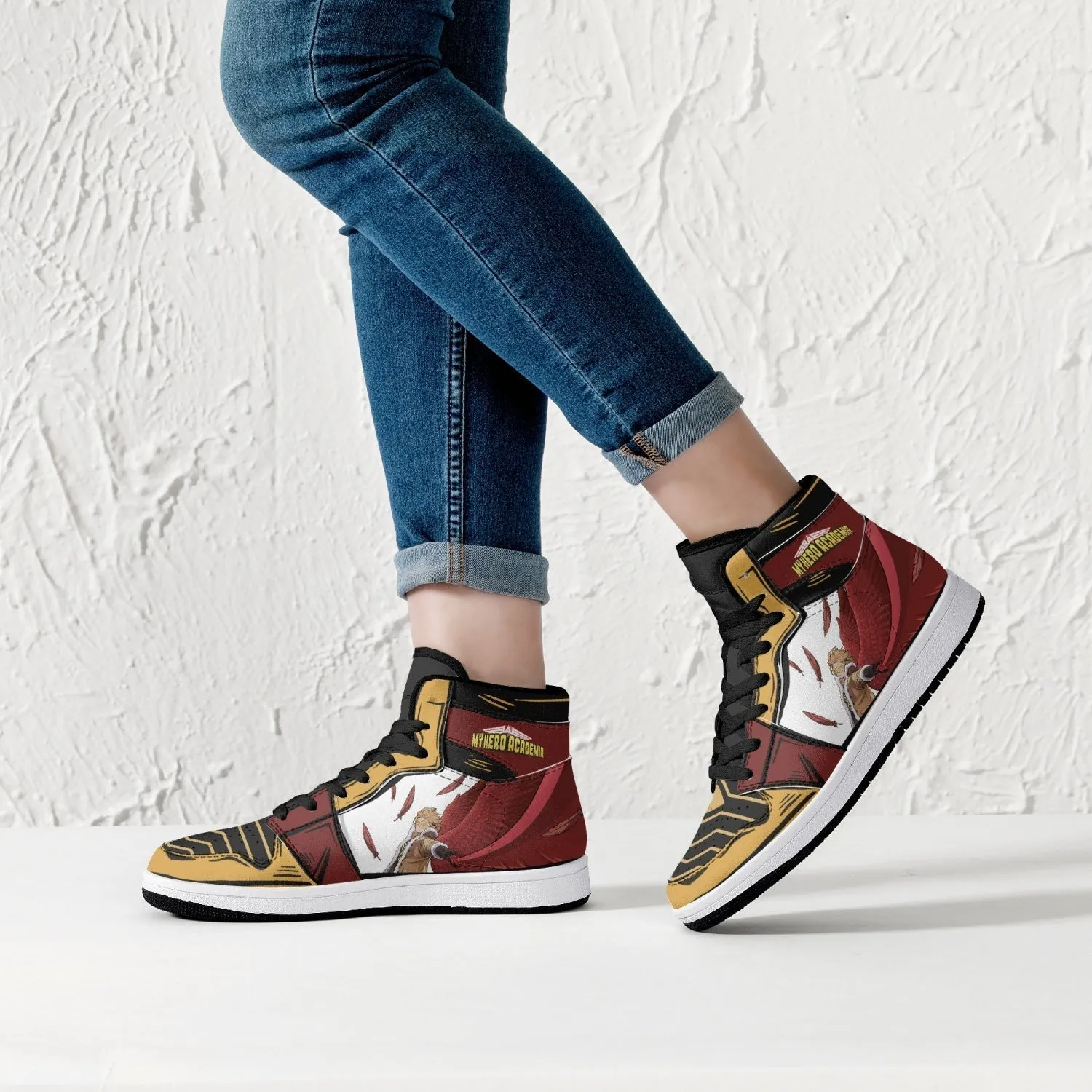 Keigo Takami Hawk My Hero Academia Mid 1 Basketball Shoes