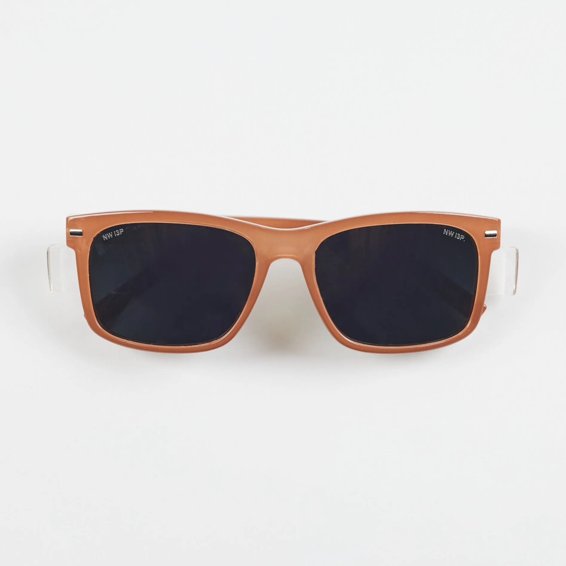 Kenneth Polarised Safety Glasses - Caramel/Smoke
