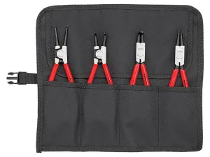 KNIPEX Circlip Pliers Set In Roll 4 Piece