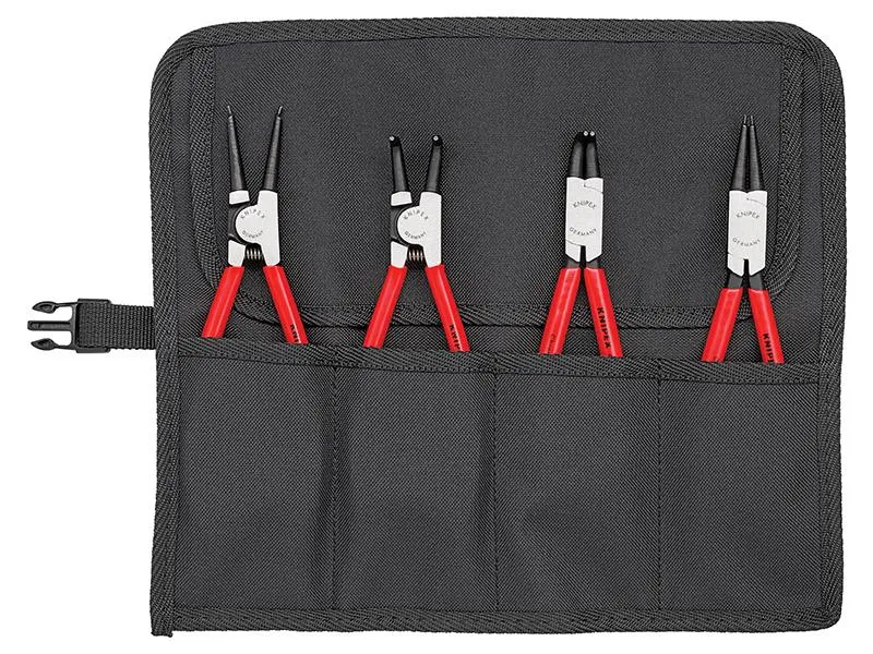 KNIPEX Circlip Pliers Set In Roll 4 Piece