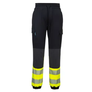 KX3 Hi-Vis Flexi Work Pants - KX341 for Durable Comfort, Flexible Fit, and Handy Pockets for Low-Light Job Safety