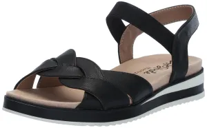LifeStride Womens Zuri Ankle Strap Sandals Black 7.5 M