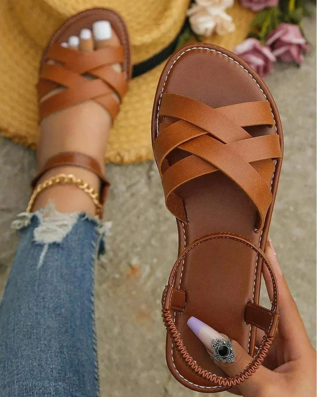 Malena® | Supportive Beach Sandals For Women