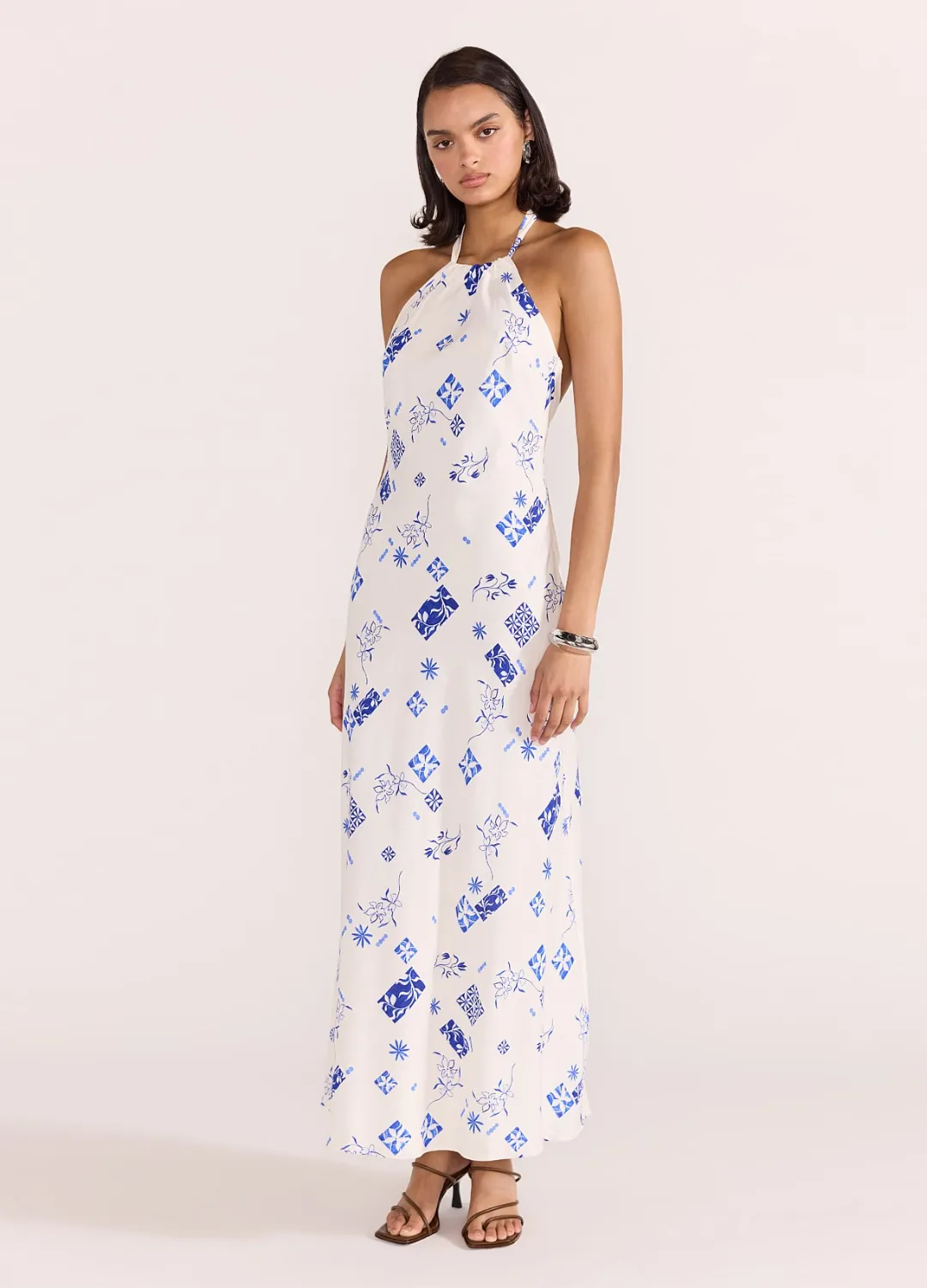 Marella Halter Bias Dress