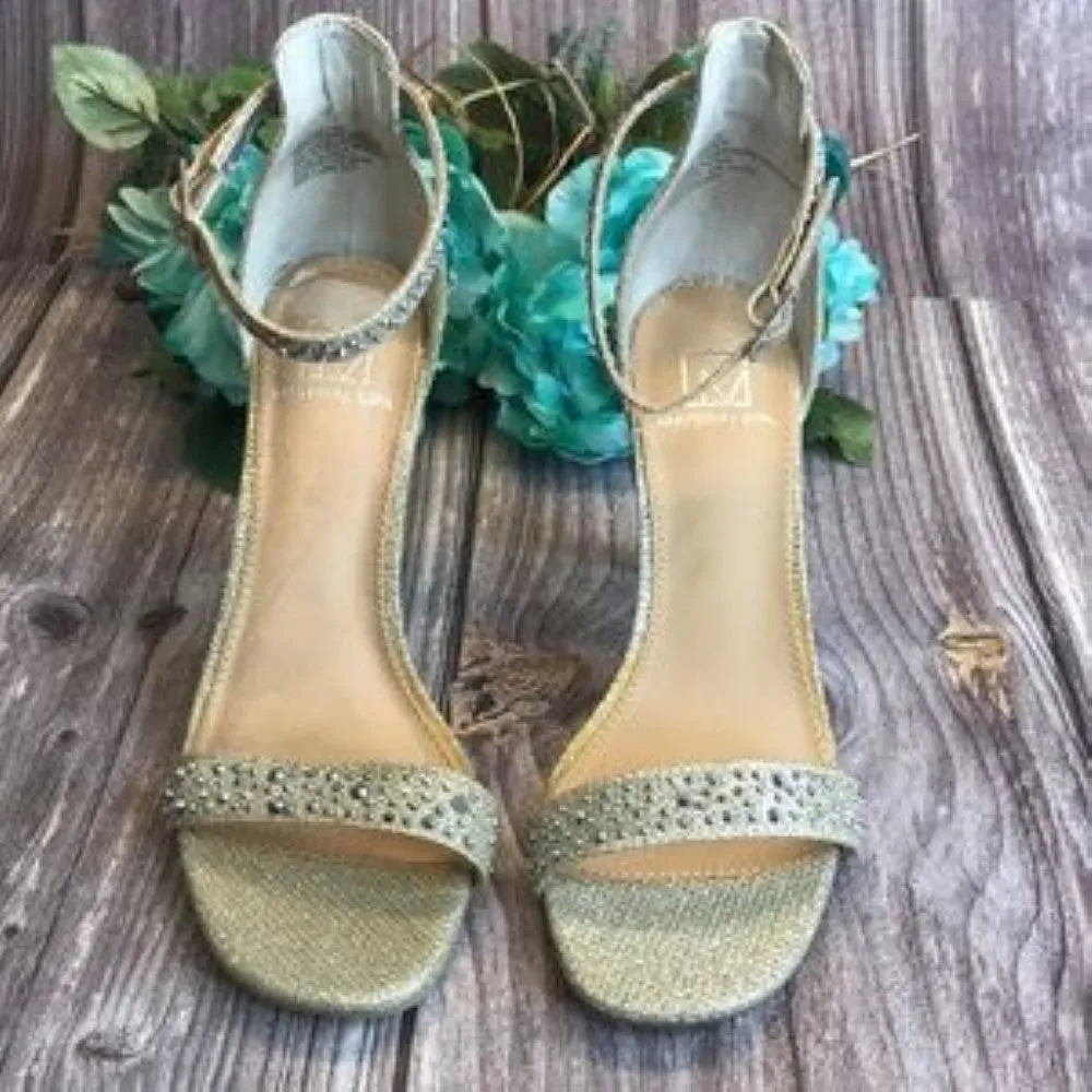 MATERIAL GIRL Blaire Two-Piece Dress Sandals 6M