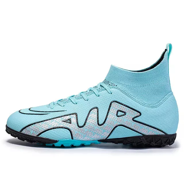 Men High Top Light Non Slip Soccer Shoes