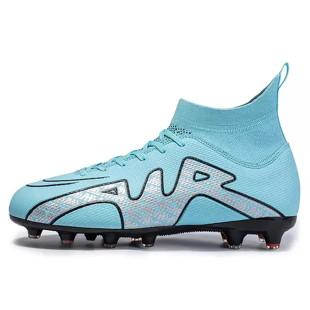 Men High Top Light Non Slip Soccer Shoes