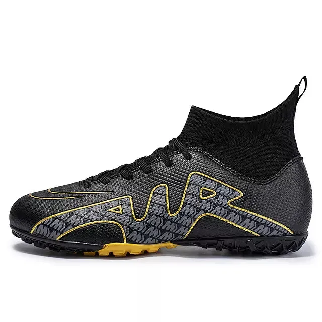 Men High Top Light Non Slip Soccer Shoes