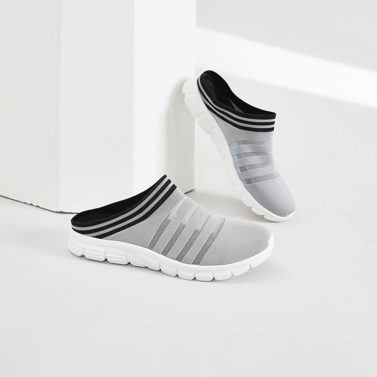 MEN'S BIRD'S NEST HALF-SANDALS  4555（MEN）