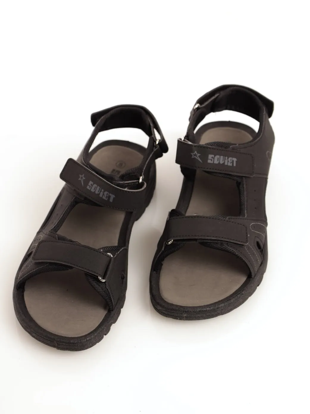 Men's Open-Toe Adventure Sandal - Black