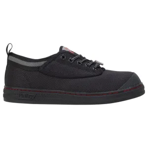 Mens Volley Safety Steel Cap Shoes Black/Grey
