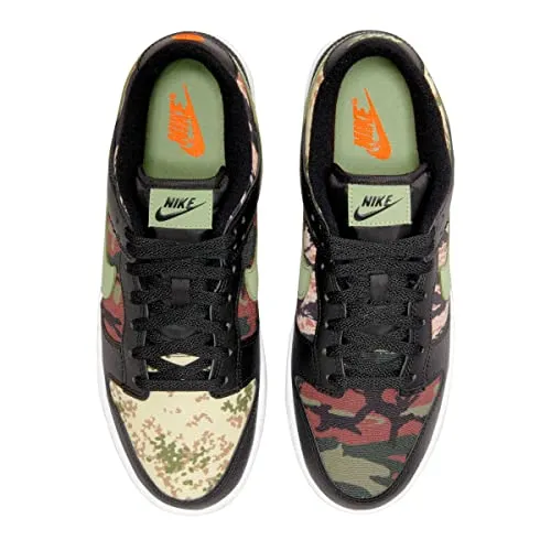 Nike Mens Dunk Low DH0957 001 Black Multi-Camo - Size 8.5
