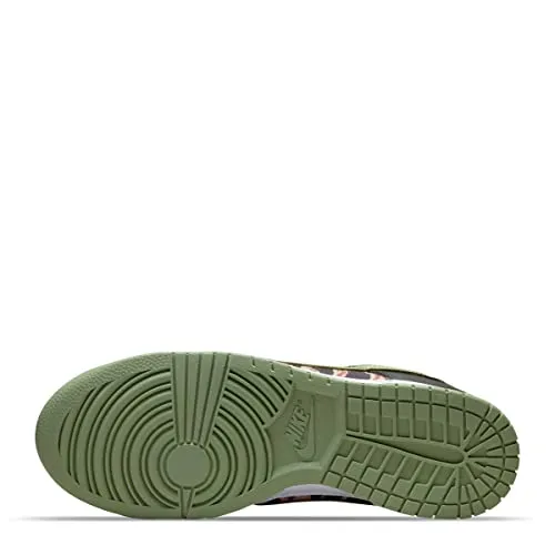 Nike Mens Dunk Low DH0957 001 Black Multi-Camo - Size 8.5