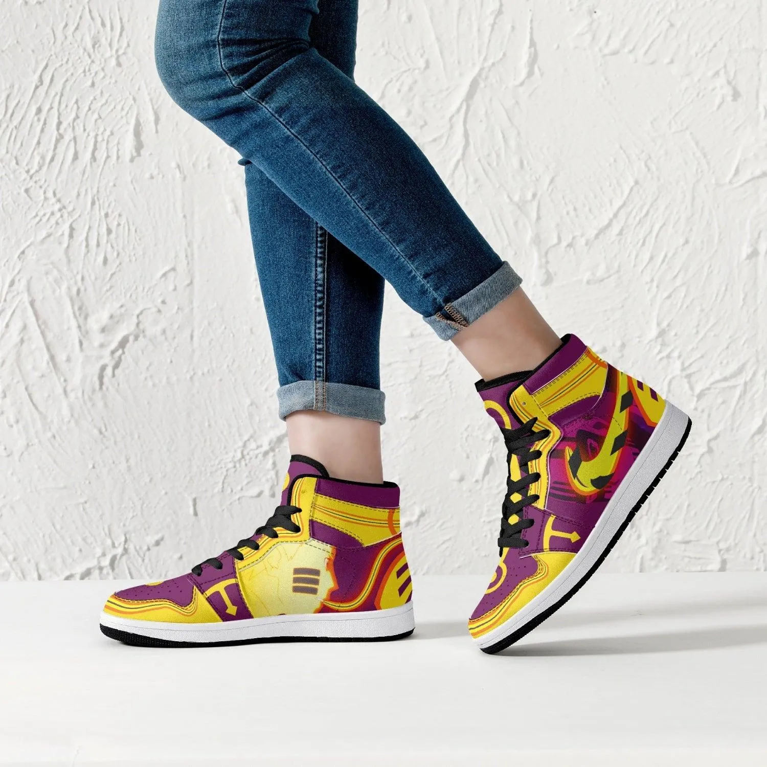 Ninja Jigen Boruto Mid 1 Basketball Shoes