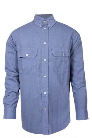 NSA 6 oz. CARBONCOMFORT™ FR Work Shirt Light Blue - 9.3 Cal (SHR-DWWS02-LB)