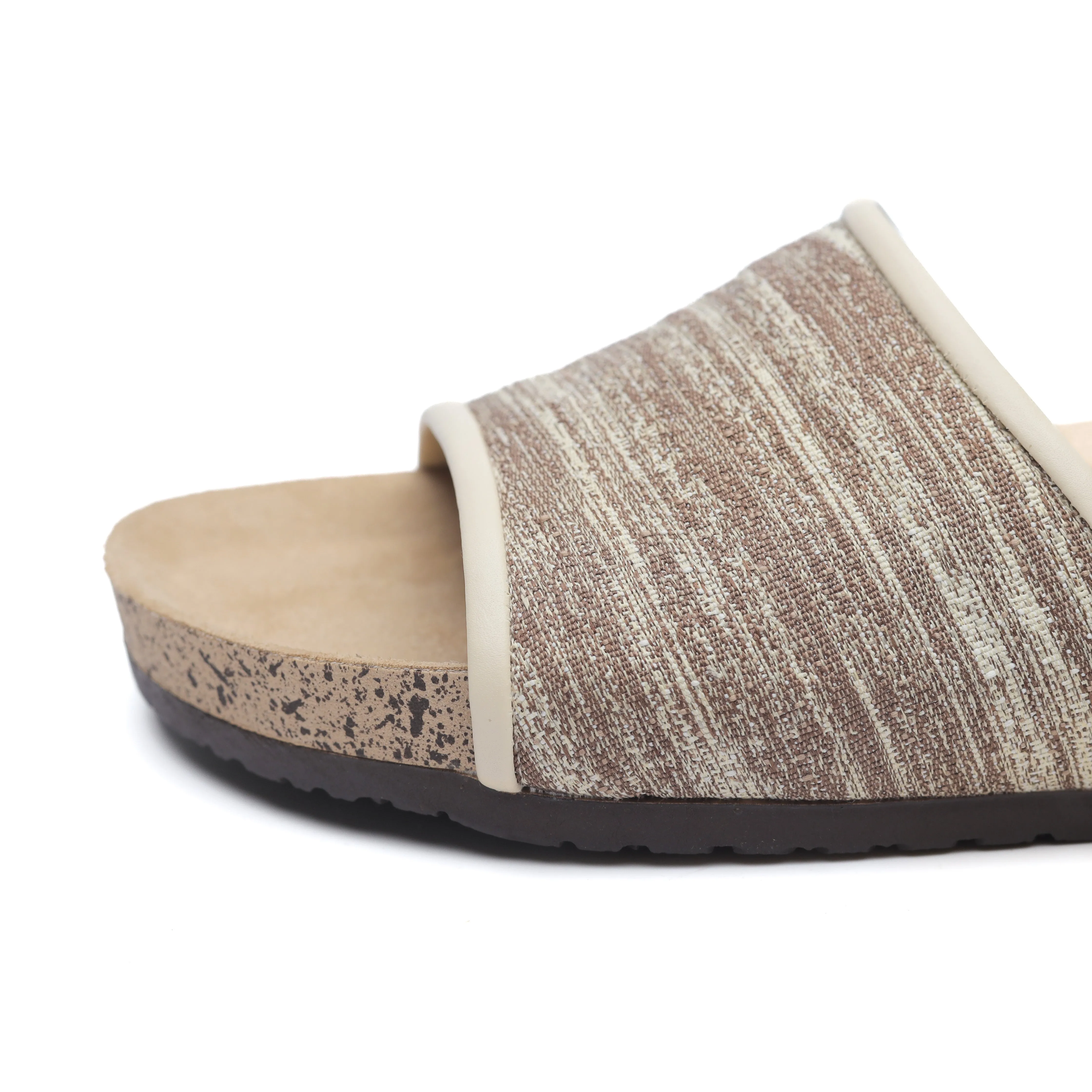 Opulent Beige Comfort Sandals