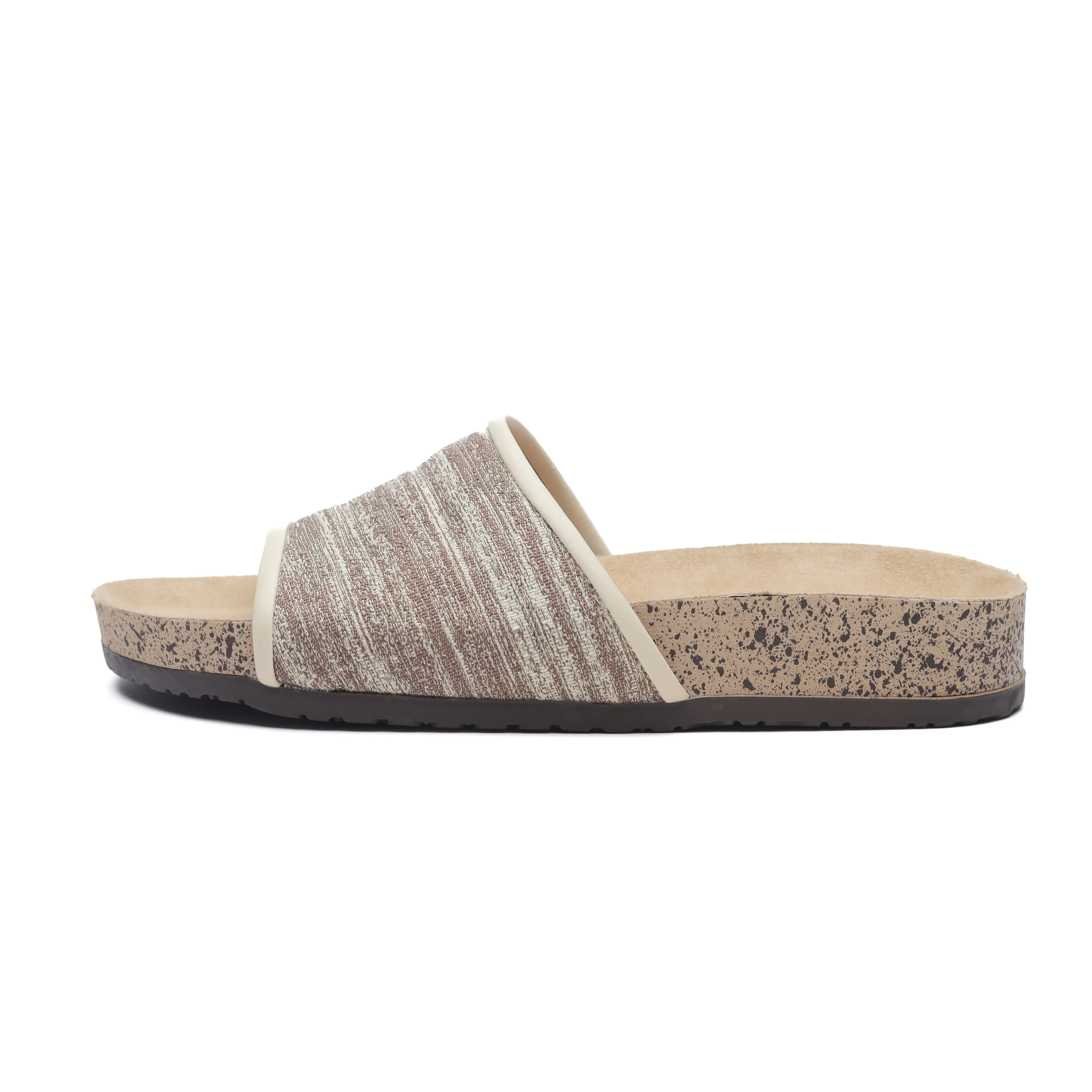 Opulent Beige Comfort Sandals