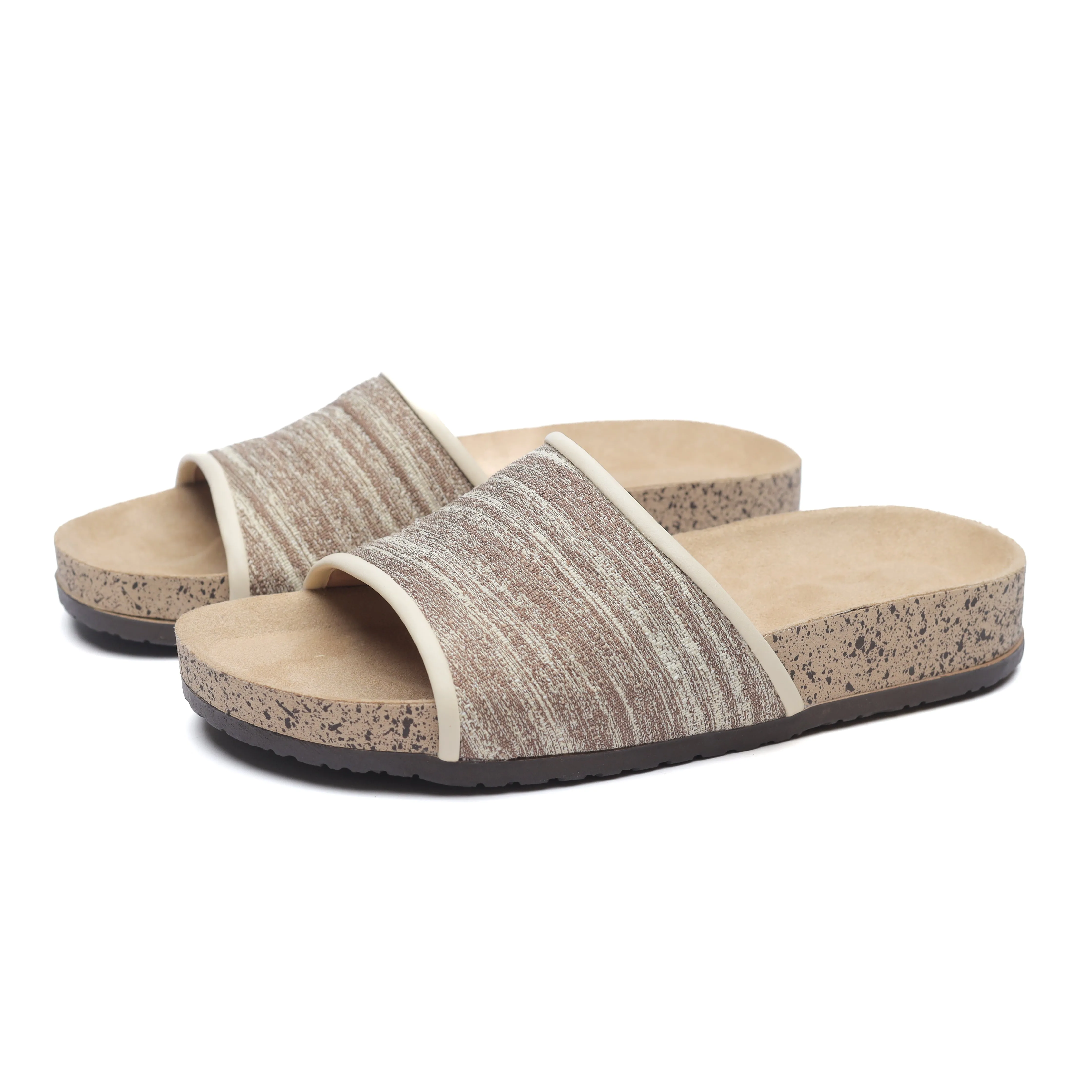 Opulent Beige Comfort Sandals
