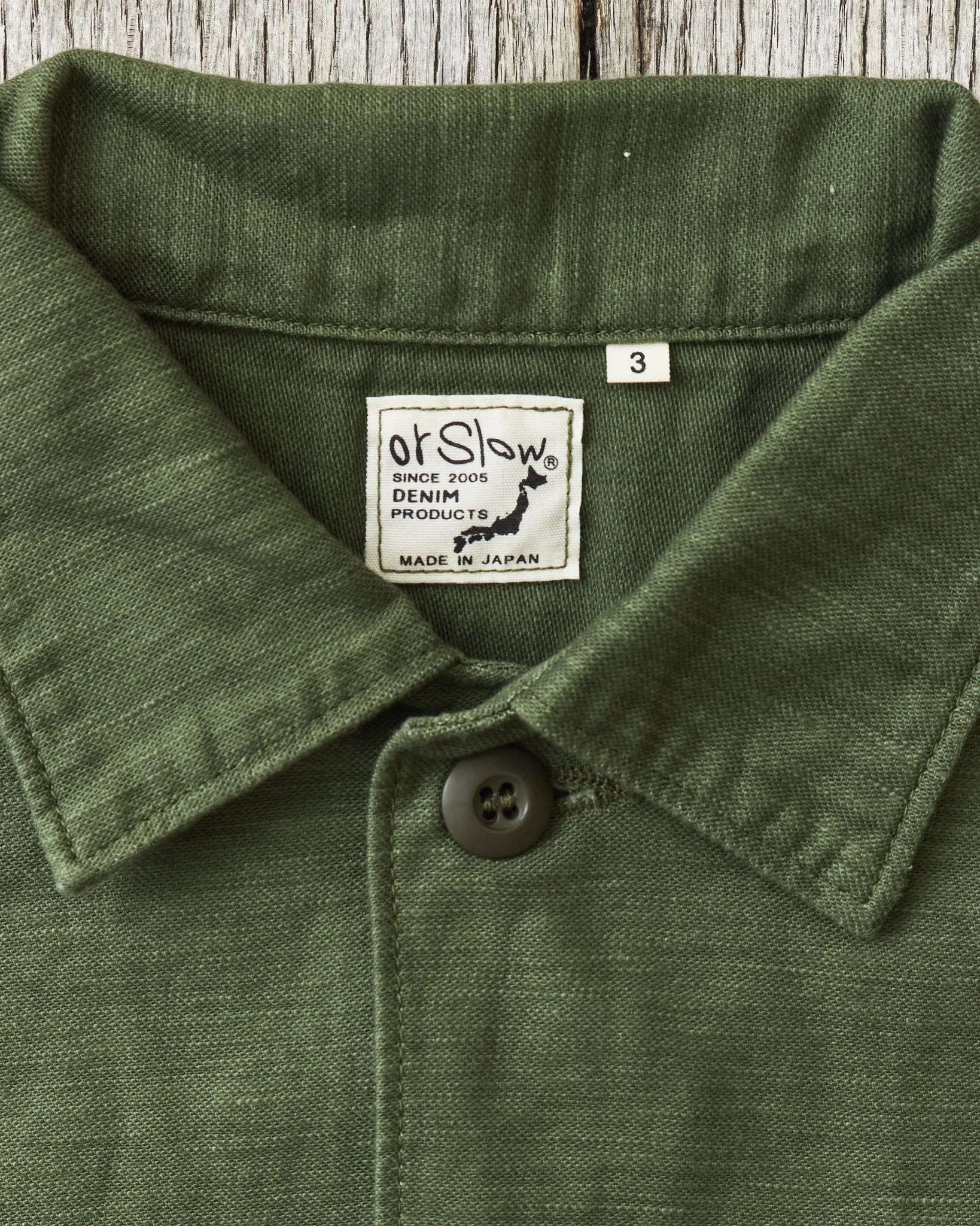 OrSlow 8045 US Army Fatigue Shirt