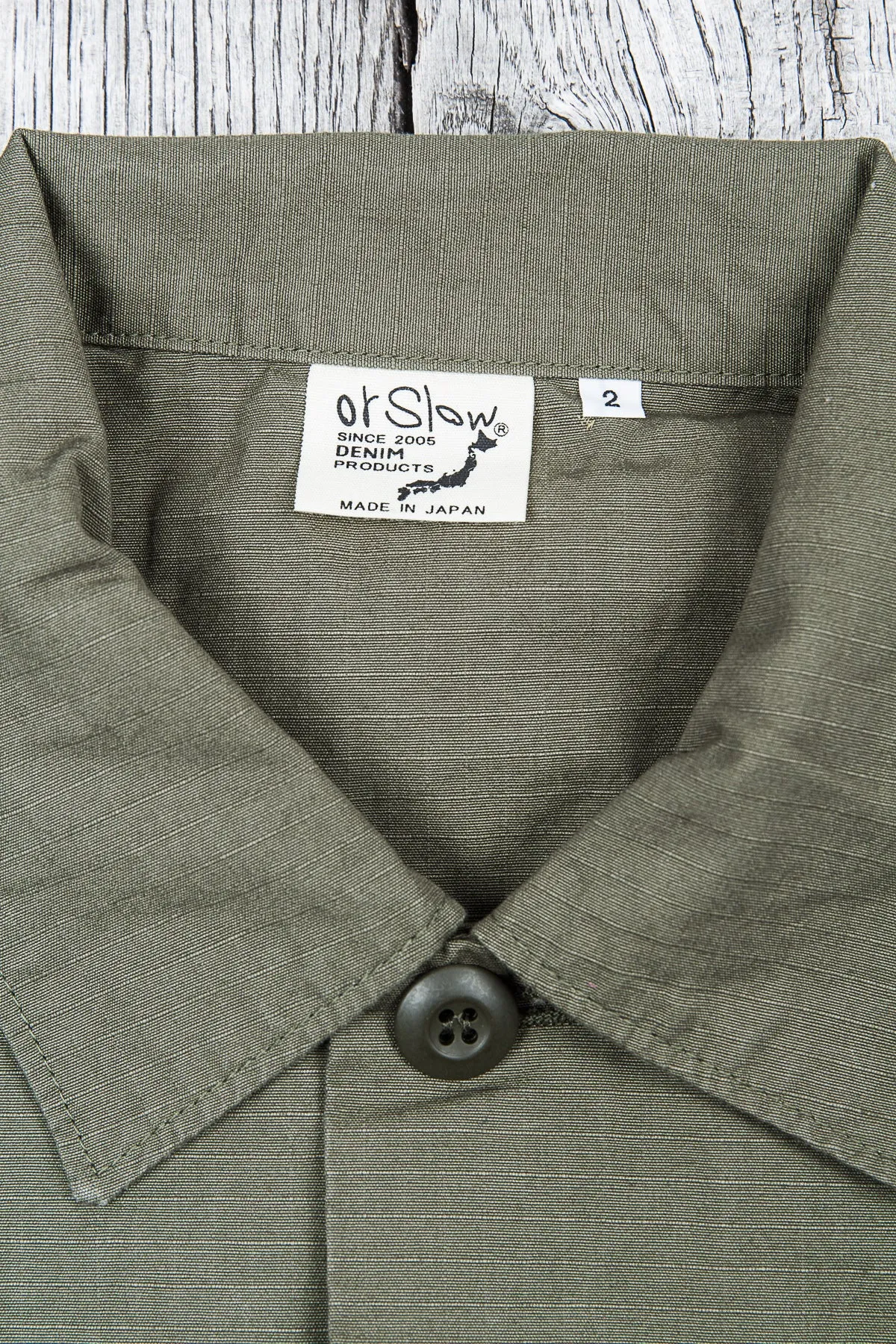 OrSlow US Army Fatigue Shirt Ripstop