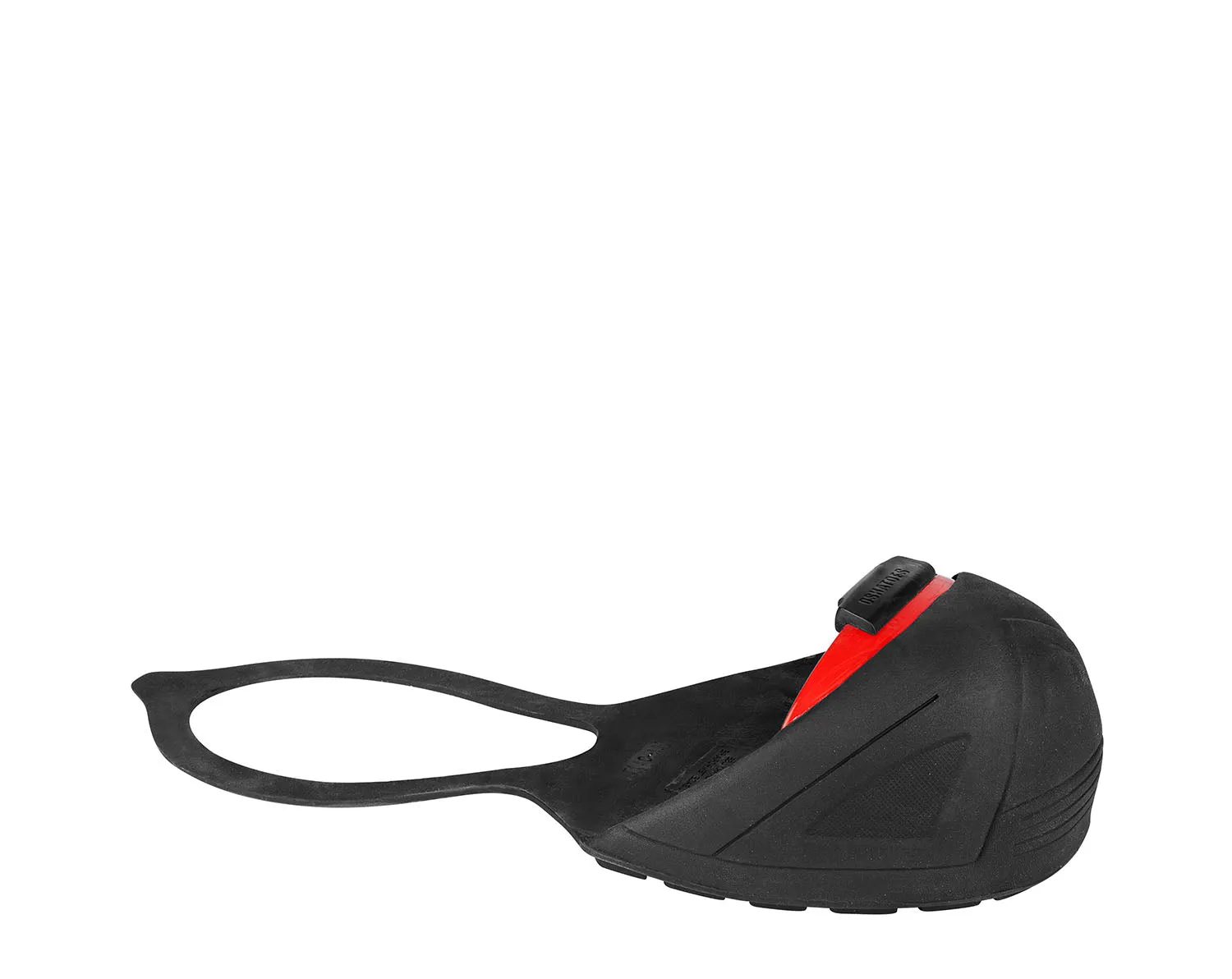 OSH1162-11, STEEL Toe Cap Natural RUBBER Slip-On with Back Strap Safety Overshoes (Color Coded by Size)