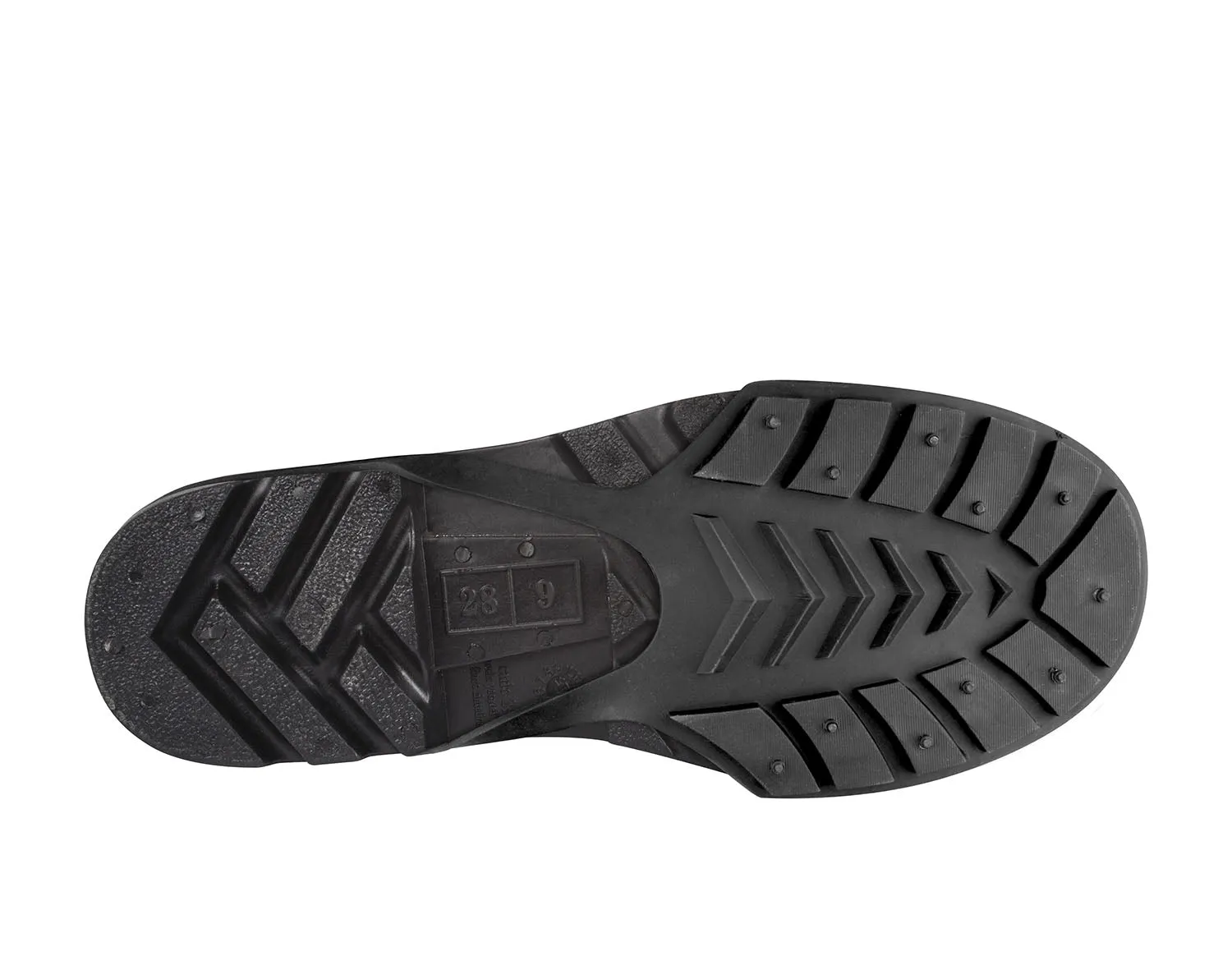 OSH1162-11, STEEL Toe Cap Natural RUBBER Slip-On with Back Strap Safety Overshoes (Color Coded by Size)