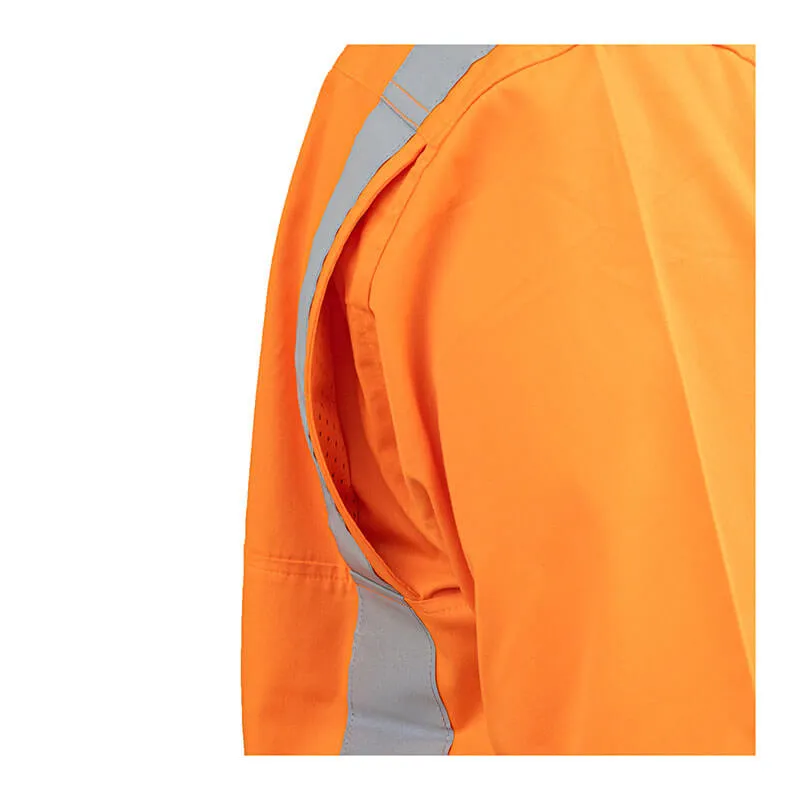PIP Bisley Vented Work Shirt w/Navy Bottom 312M6367H