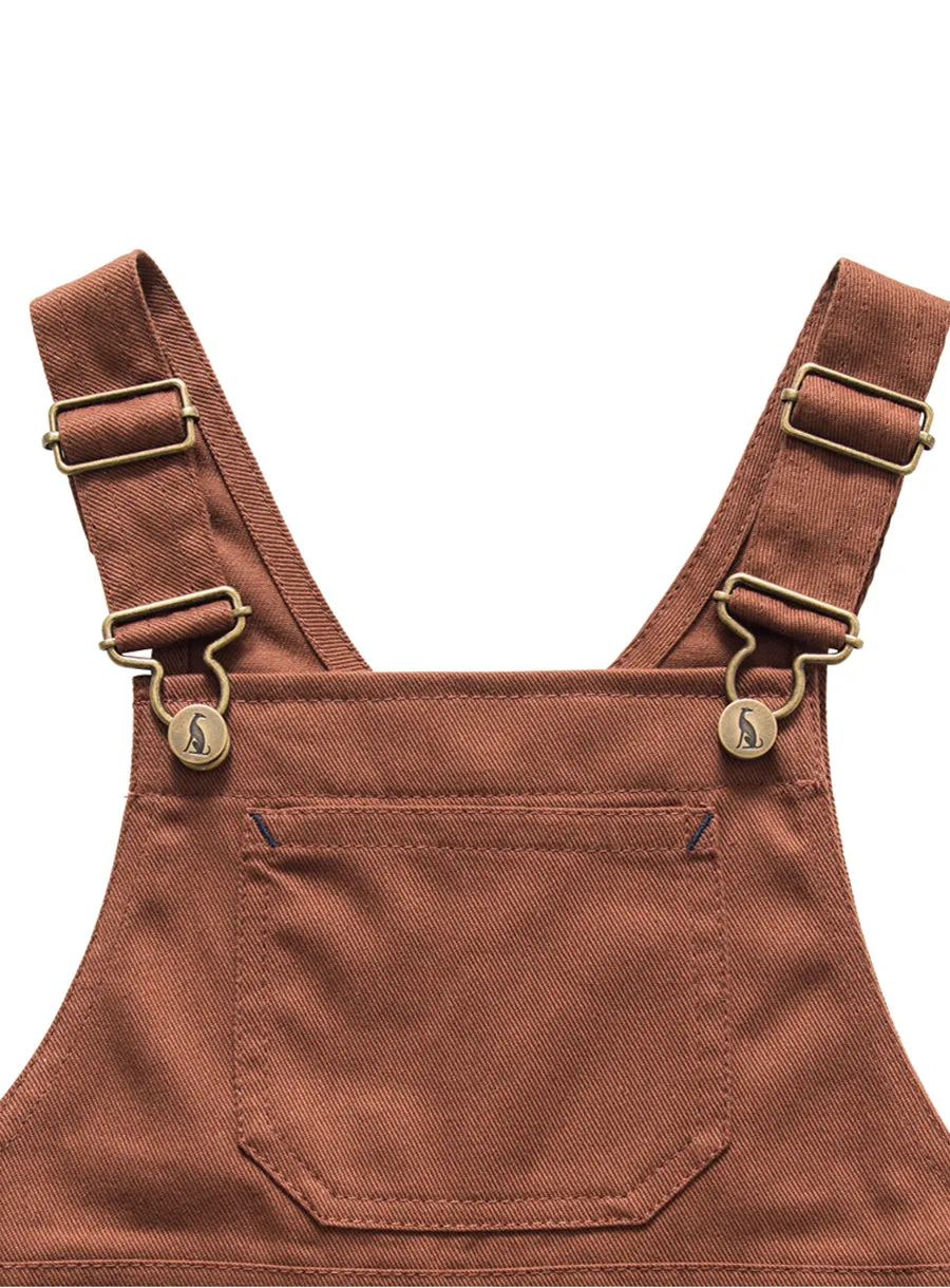 Porter Dungaree-Chestnut