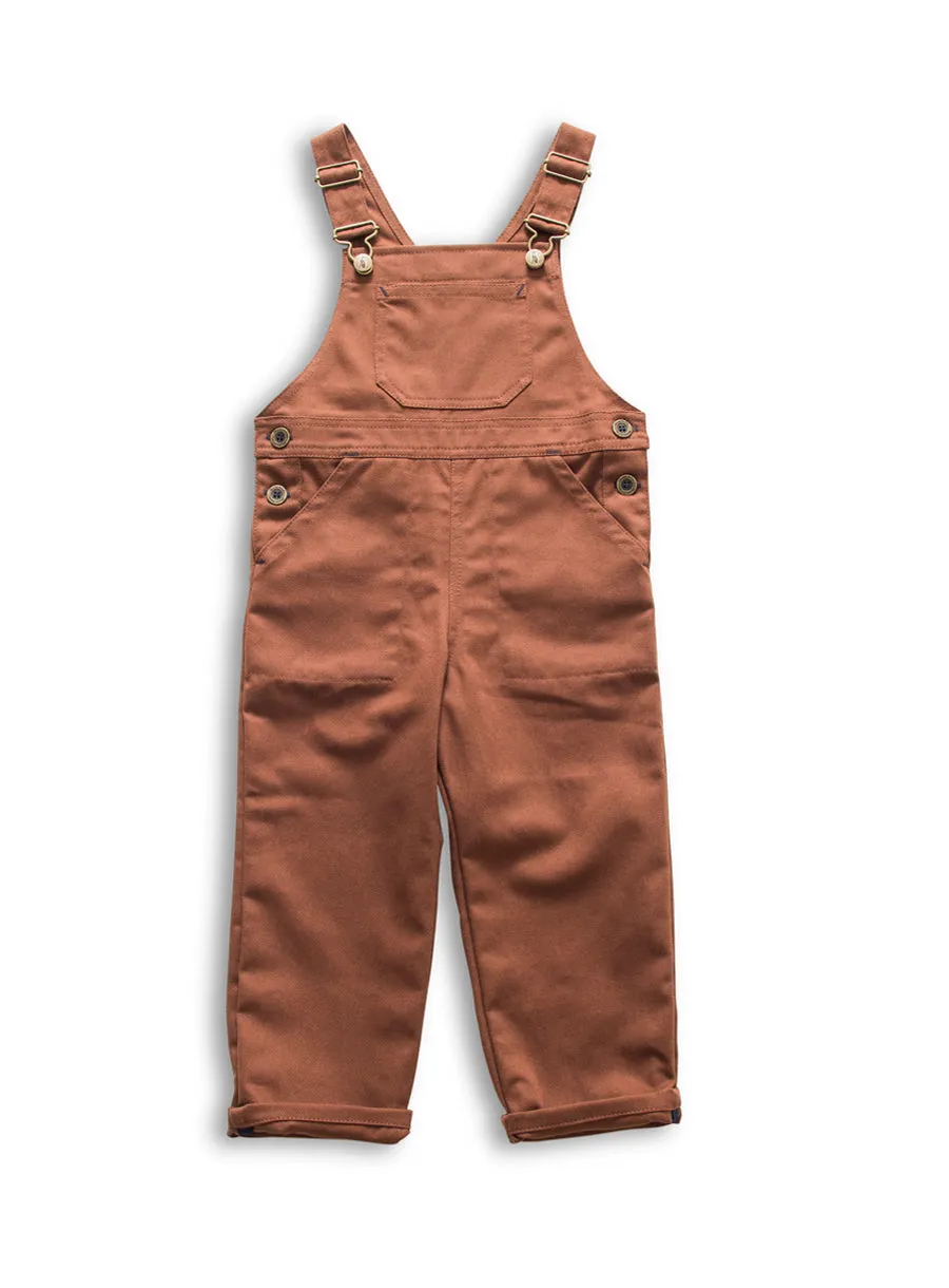 Porter Dungaree-Chestnut