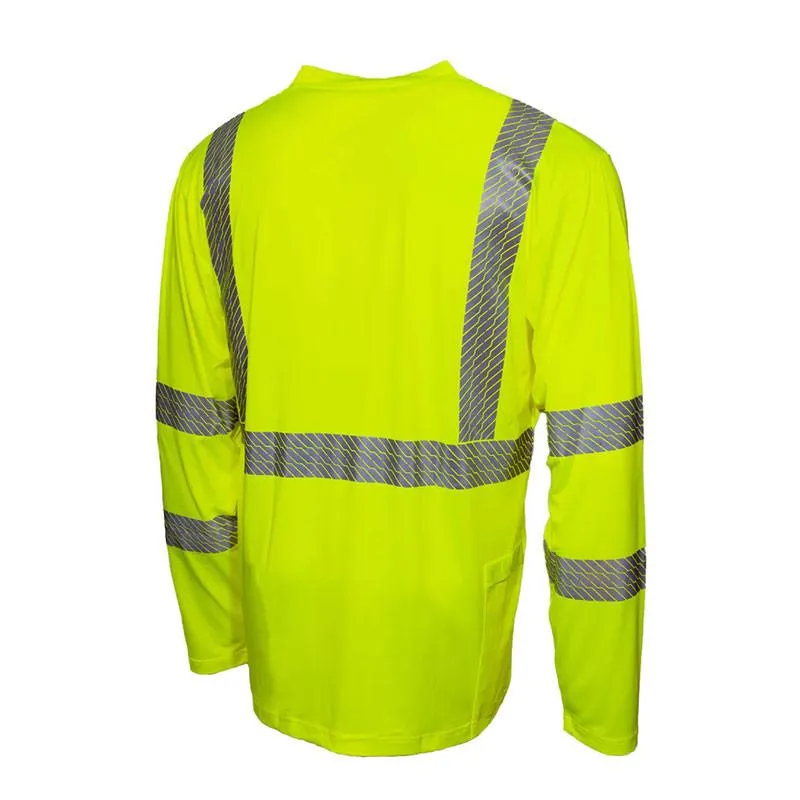 Pyramex Lightweight Long Sleeve Reflective T-Shirt RLP110