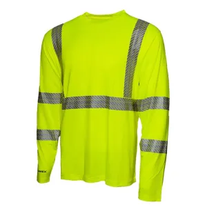 Pyramex Lightweight Long Sleeve Reflective T-Shirt RLP110