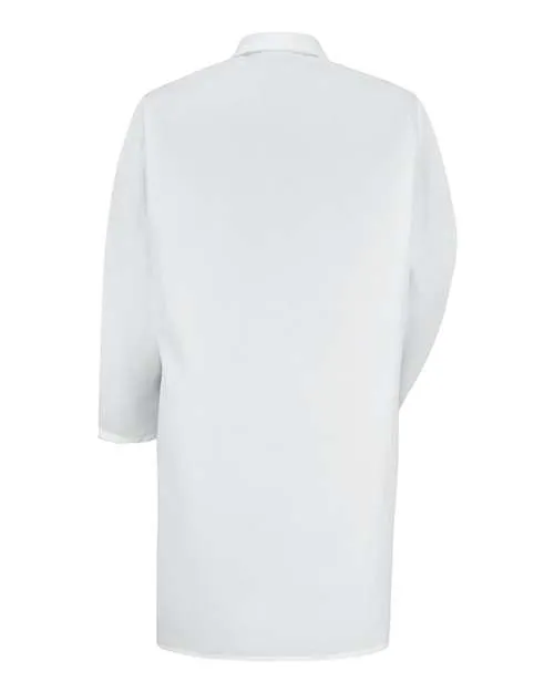 Red Kap Lab Coat with Gripper KP38 Plus Size