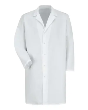 Red Kap Lab Coat with Gripper KP38 Plus Size