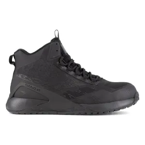 Reebok Womens Nano X1 Adventure Black Mesh CT Athletic Work Boots 10 W