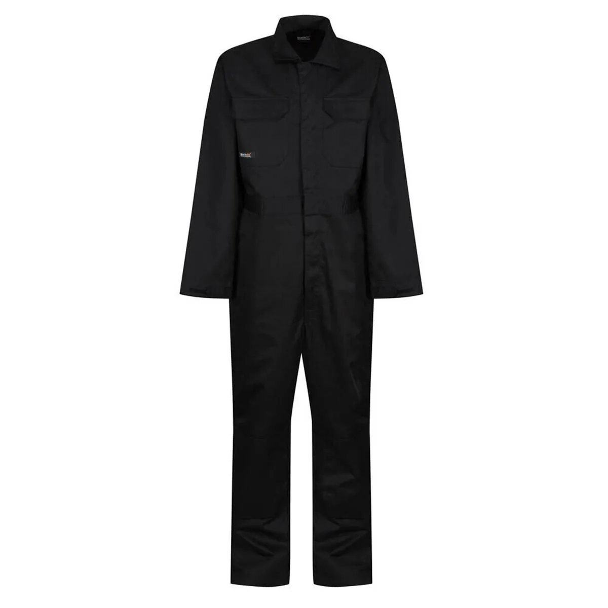 Regatta Coverall 7 Pockets Black Knee Pad Pocket Fasten Comfortable Size 48 XXL