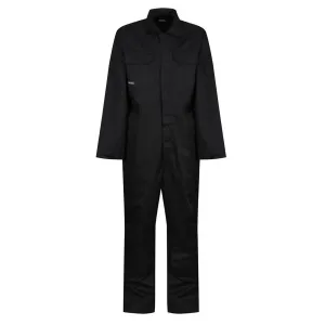 Regatta Coverall 7 Pockets Black Knee Pad Pocket Fasten Comfortable Size 48 XXL