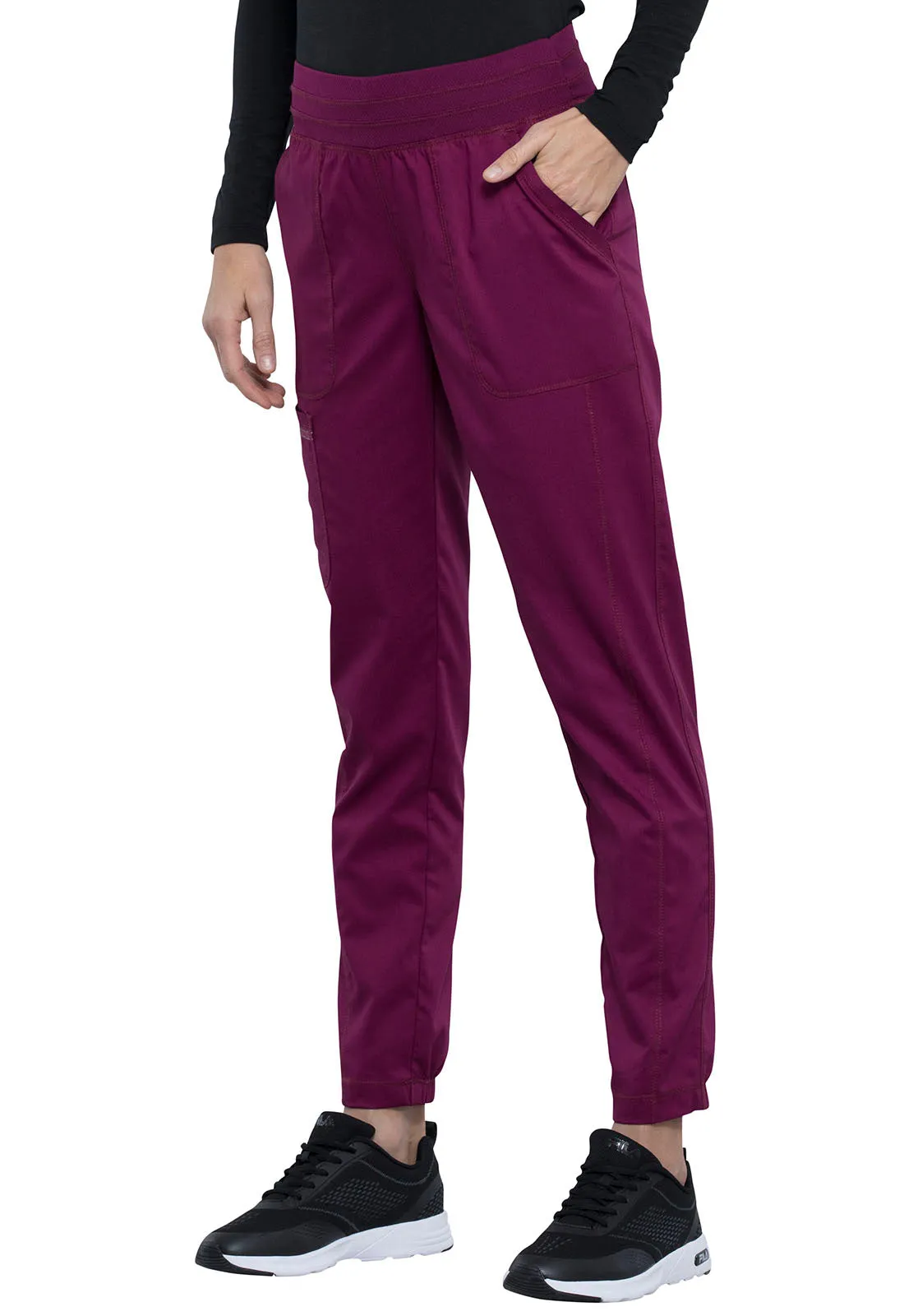Revolution WW011 Natural Rise Jogger Wine