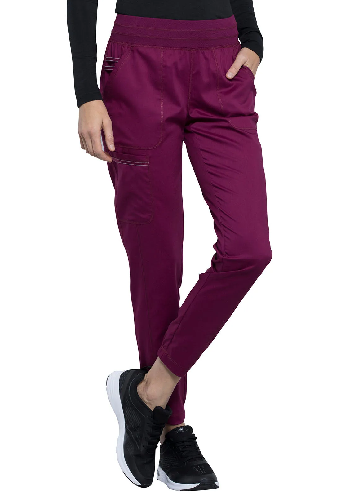 Revolution WW011 Natural Rise Jogger Wine