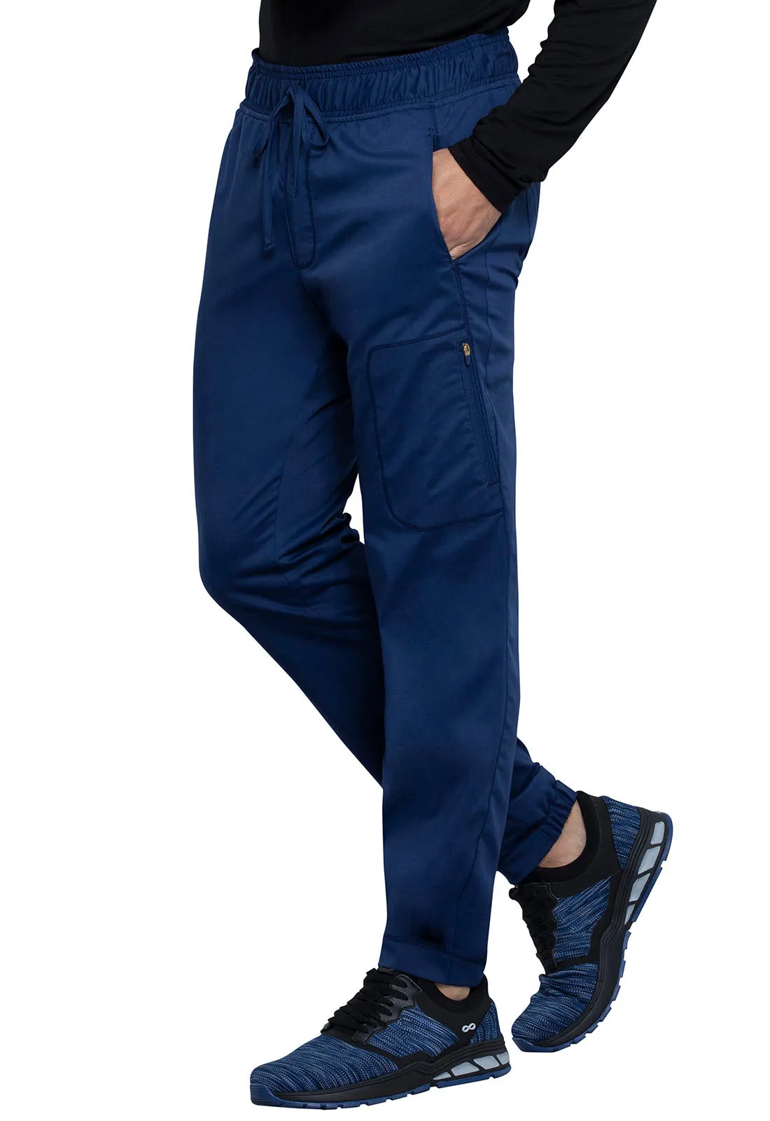Revolution WW012 Men's Natural Rise Jogger Navy