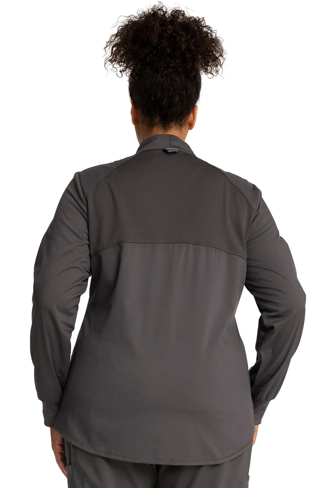 Revolution WW301 Zip Front High-Low Jacket Pewter