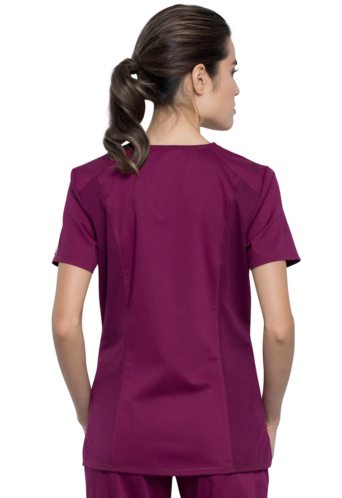Revolution WW602 Round Neck Top Wine