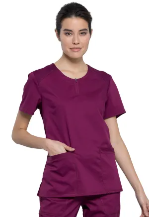 Revolution WW602 Round Neck Top Wine